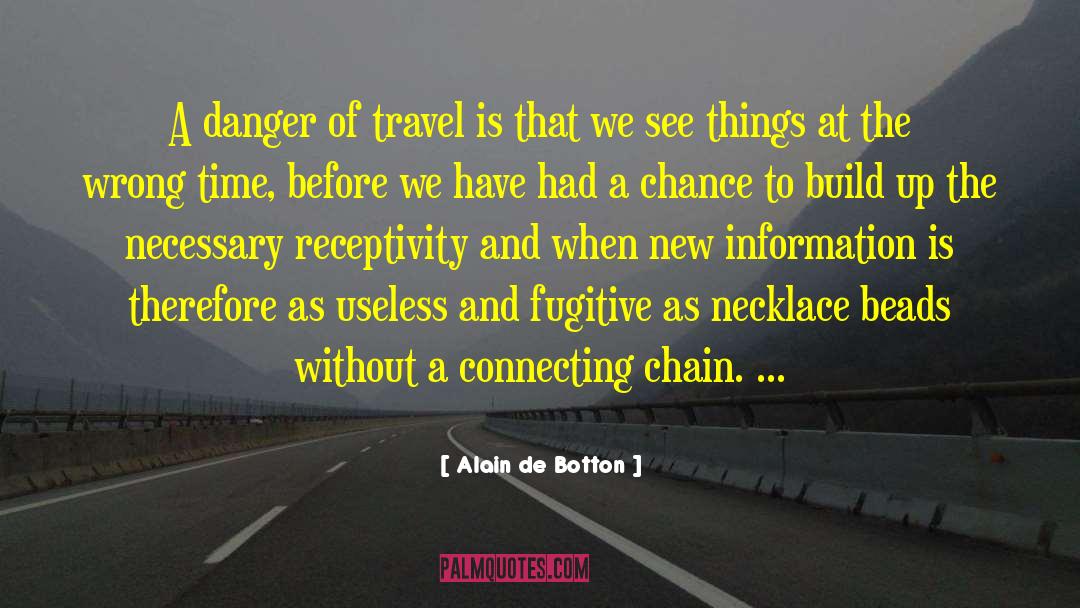International Travel quotes by Alain De Botton