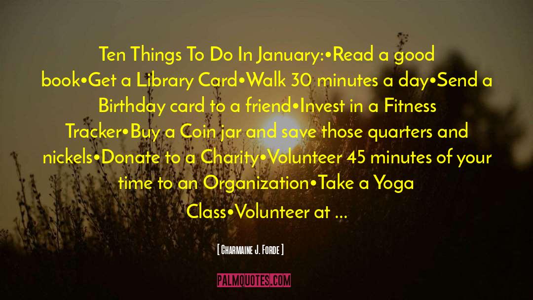 International Volunteer Day quotes by Charmaine J. Forde