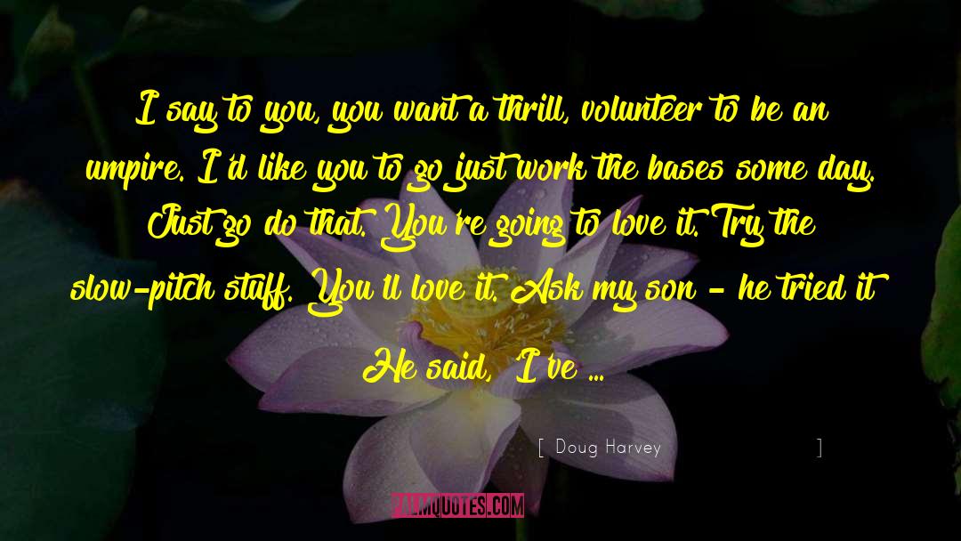 International Volunteer Day quotes by Doug Harvey