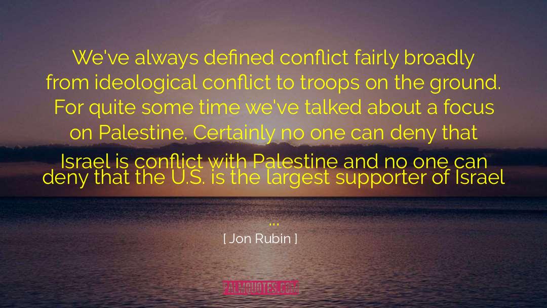 Internationally quotes by Jon Rubin