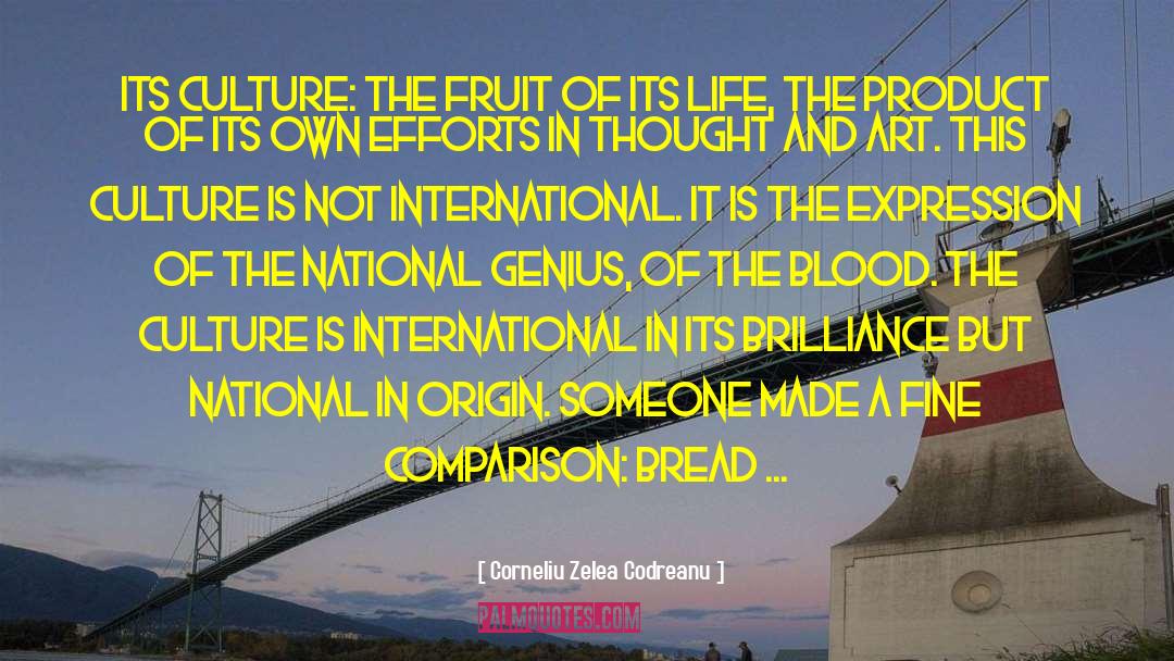 Internationally quotes by Corneliu Zelea Codreanu