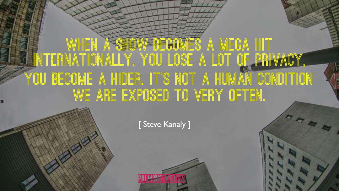 Internationally quotes by Steve Kanaly