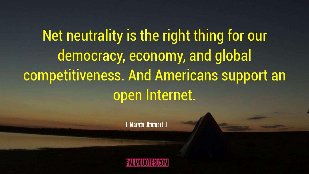 Internet And Democracy quotes by Marvin Ammori