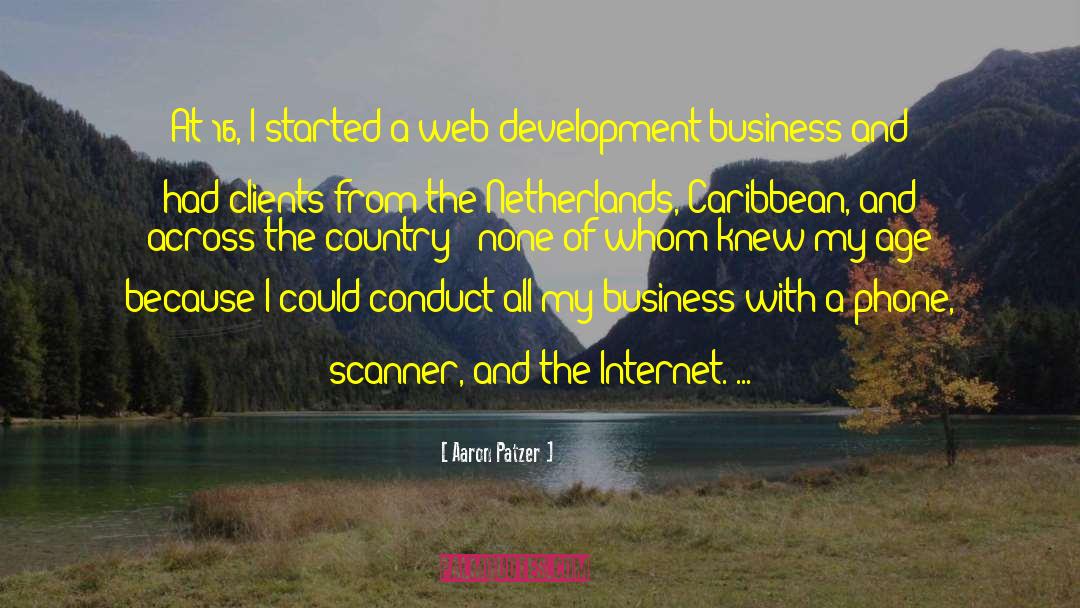 Internet Business quotes by Aaron Patzer