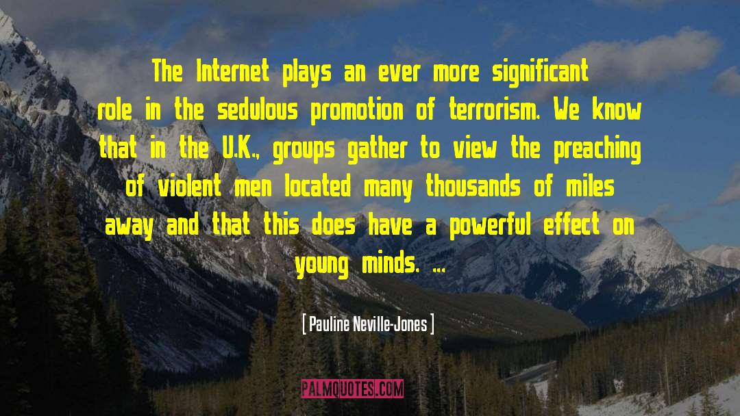 Internet Connection quotes by Pauline Neville-Jones
