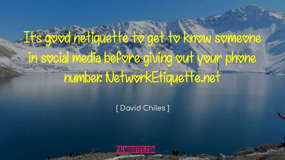 Internet Humor quotes by David Chiles