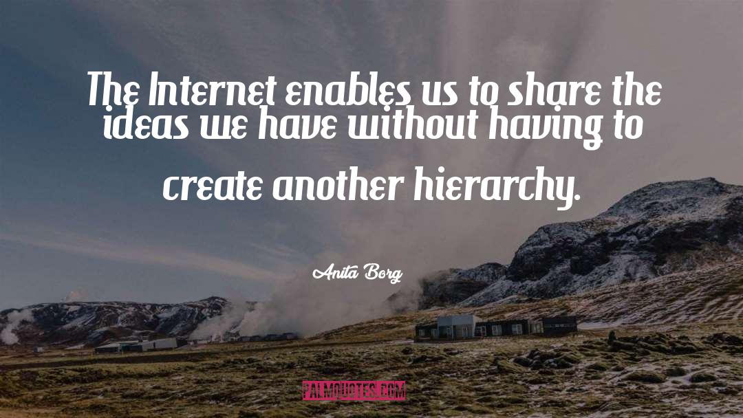 Internet Manners quotes by Anita Borg
