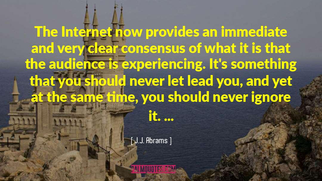 Internet Manners quotes by J.J. Abrams