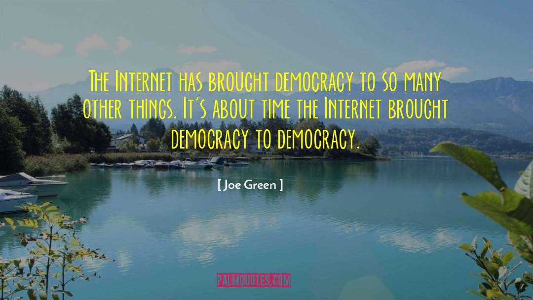 Internet Marketing quotes by Joe Green