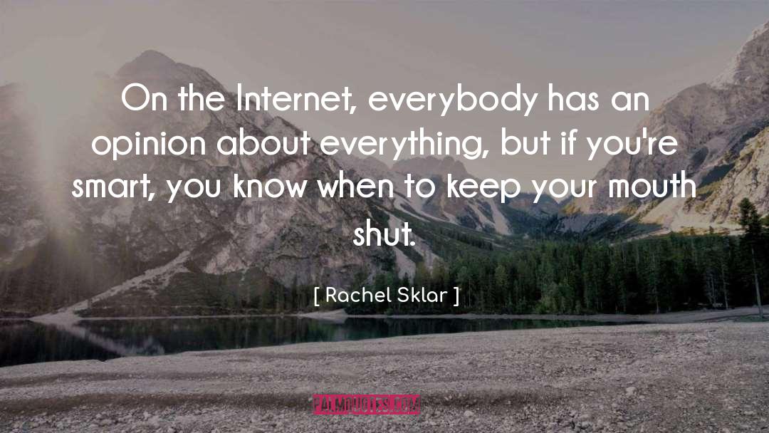 Internet quotes by Rachel Sklar