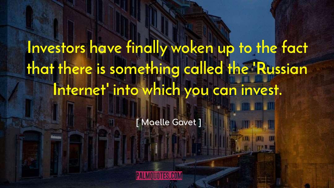 Internet Revolution quotes by Maelle Gavet