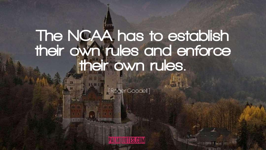 Internet Rules quotes by Roger Goodell