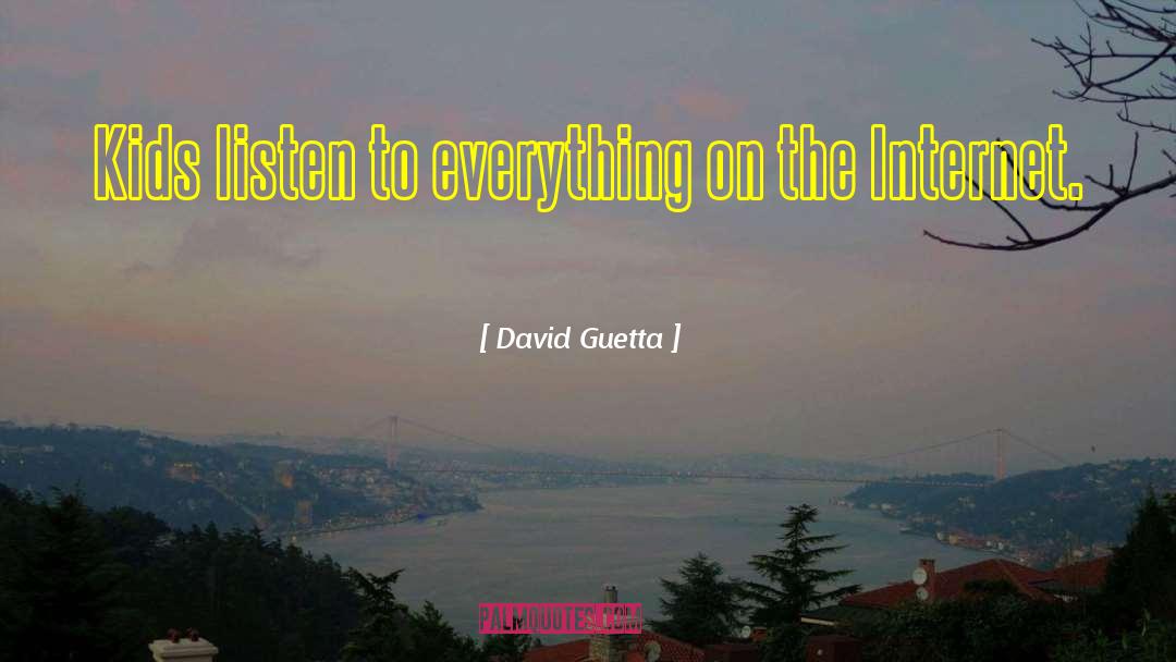 Internet Rules quotes by David Guetta