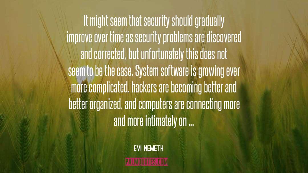 Internet Security quotes by Evi Nemeth