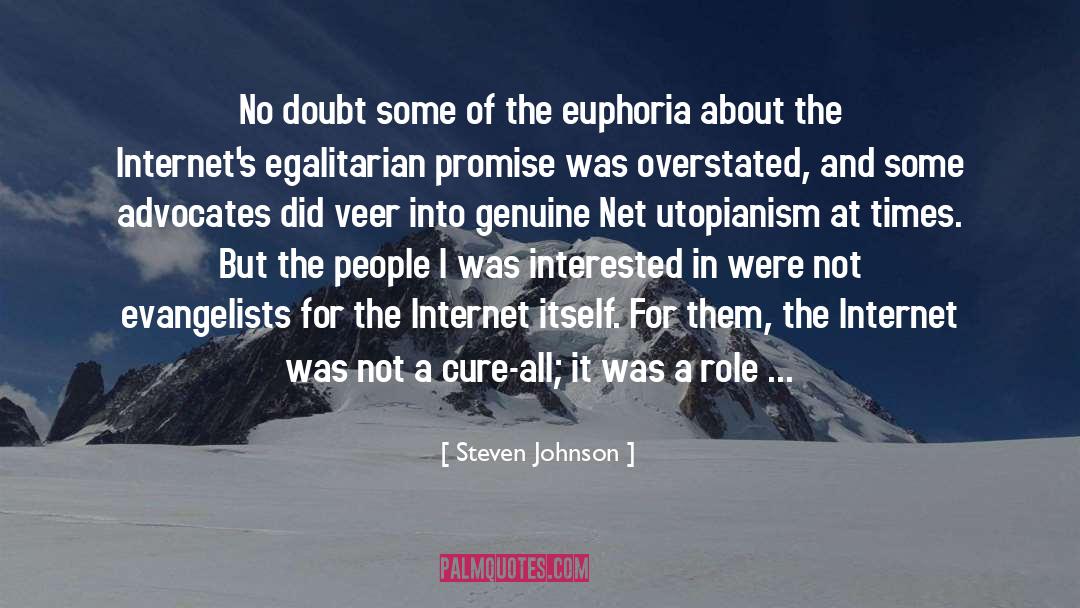 Internets quotes by Steven Johnson