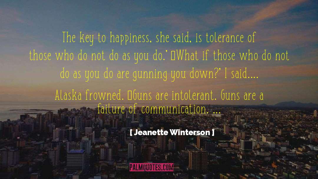 Interpersonal Communication quotes by Jeanette Winterson