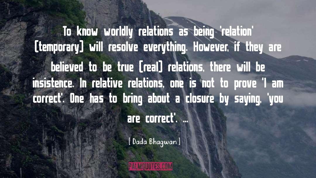 Interpersonal Relations quotes by Dada Bhagwan