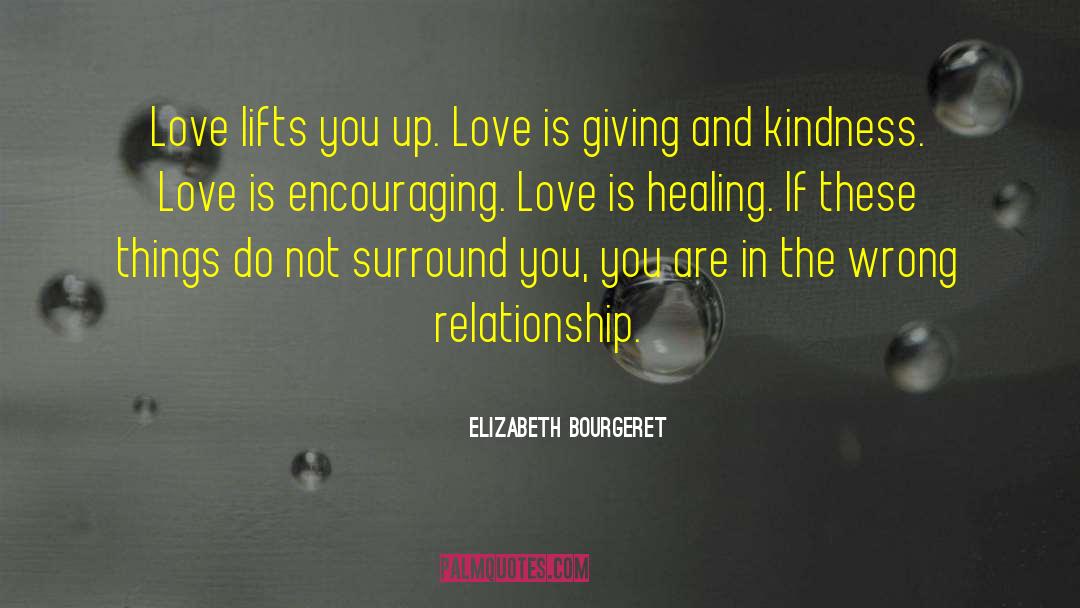 Interpersonal Relationship quotes by Elizabeth Bourgeret