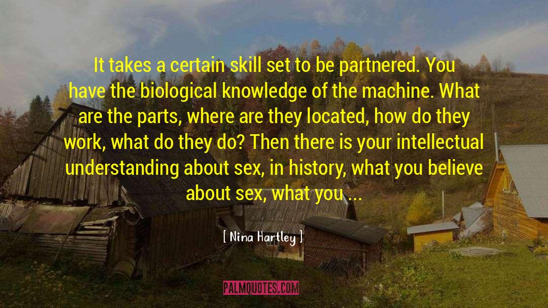 Interpersonal Skills quotes by Nina Hartley