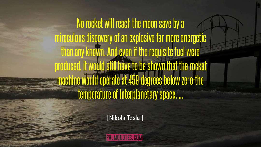 Interplanetary quotes by Nikola Tesla