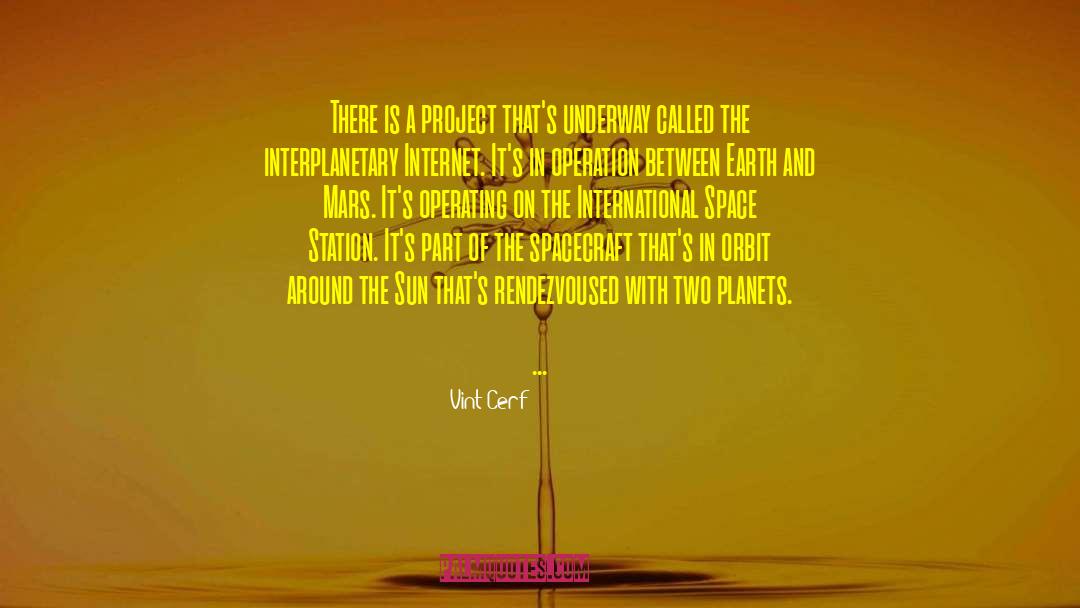 Interplanetary quotes by Vint Cerf