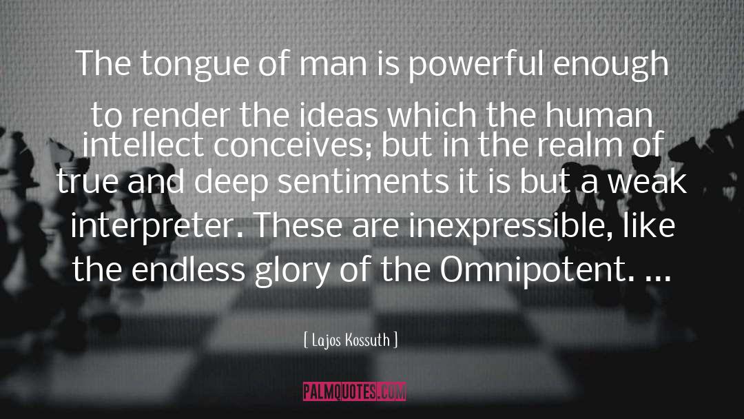 Interpreter quotes by Lajos Kossuth