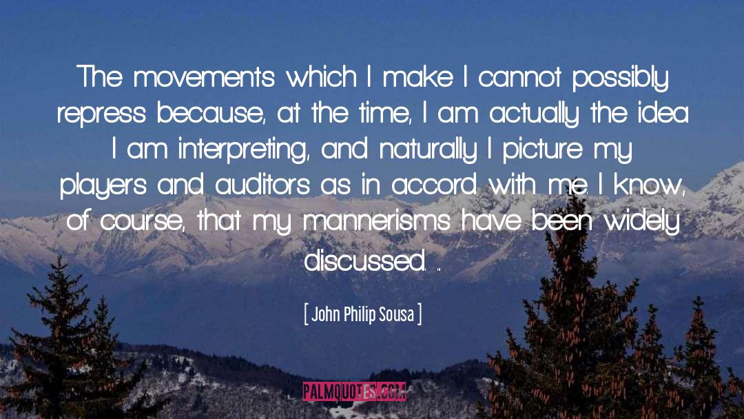 Interpreting quotes by John Philip Sousa