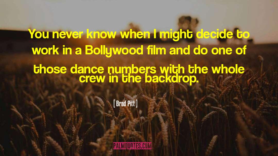 Interpretive Dance quotes by Brad Pitt