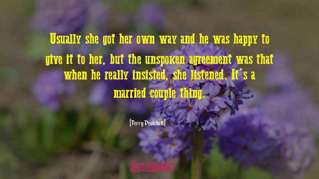 Interracial Couple quotes by Terry Pratchett