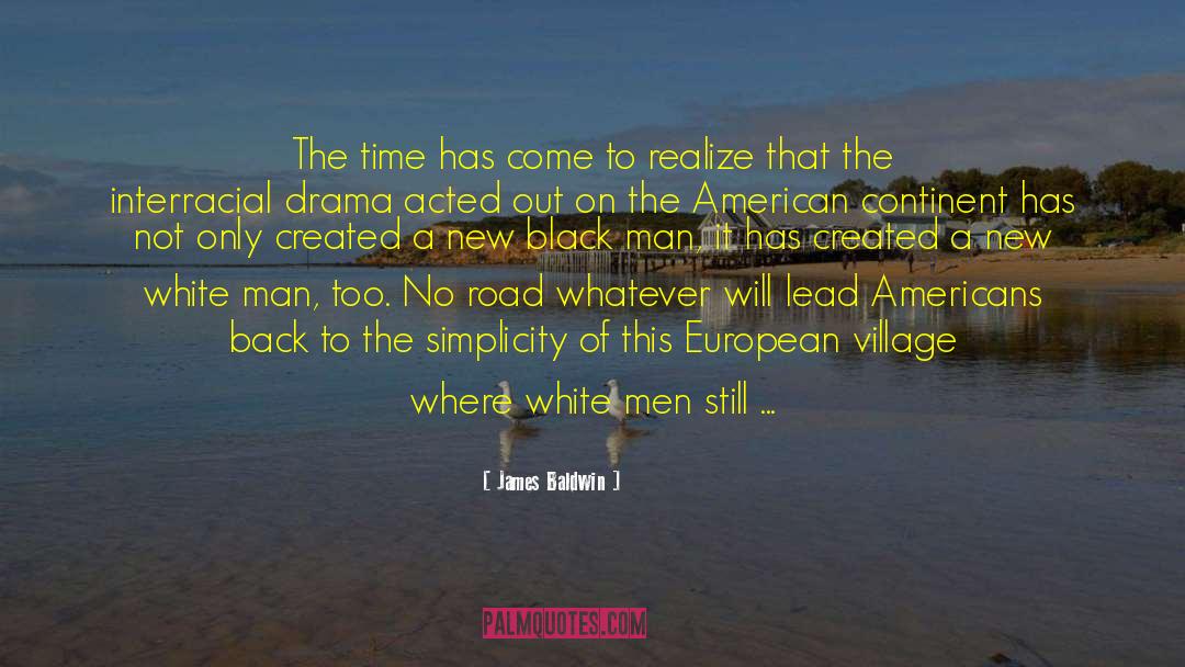 Interracial quotes by James Baldwin