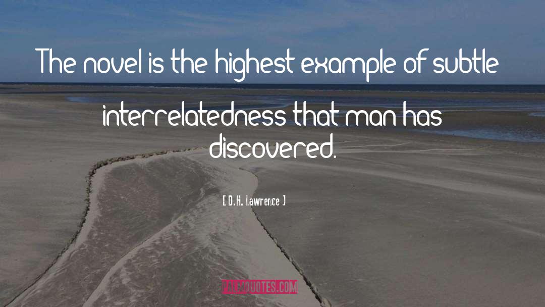 Interrelatedness quotes by D.H. Lawrence