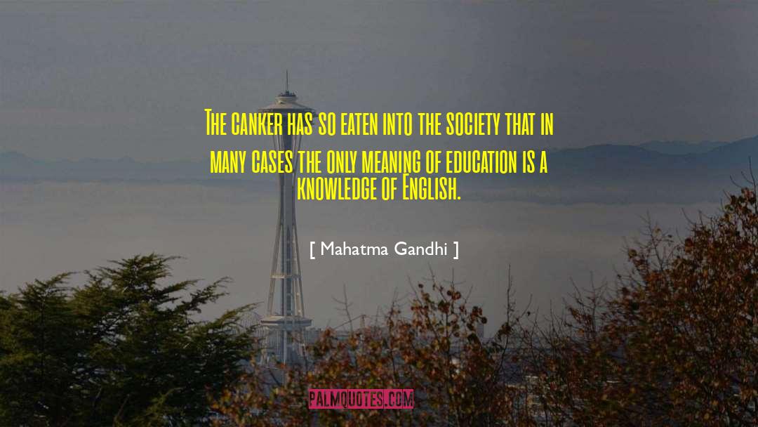 Interroger In English quotes by Mahatma Gandhi