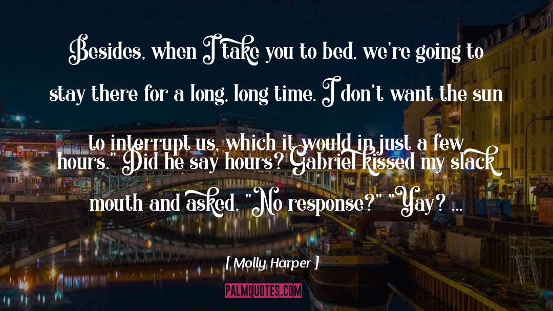 Interrupt quotes by Molly Harper