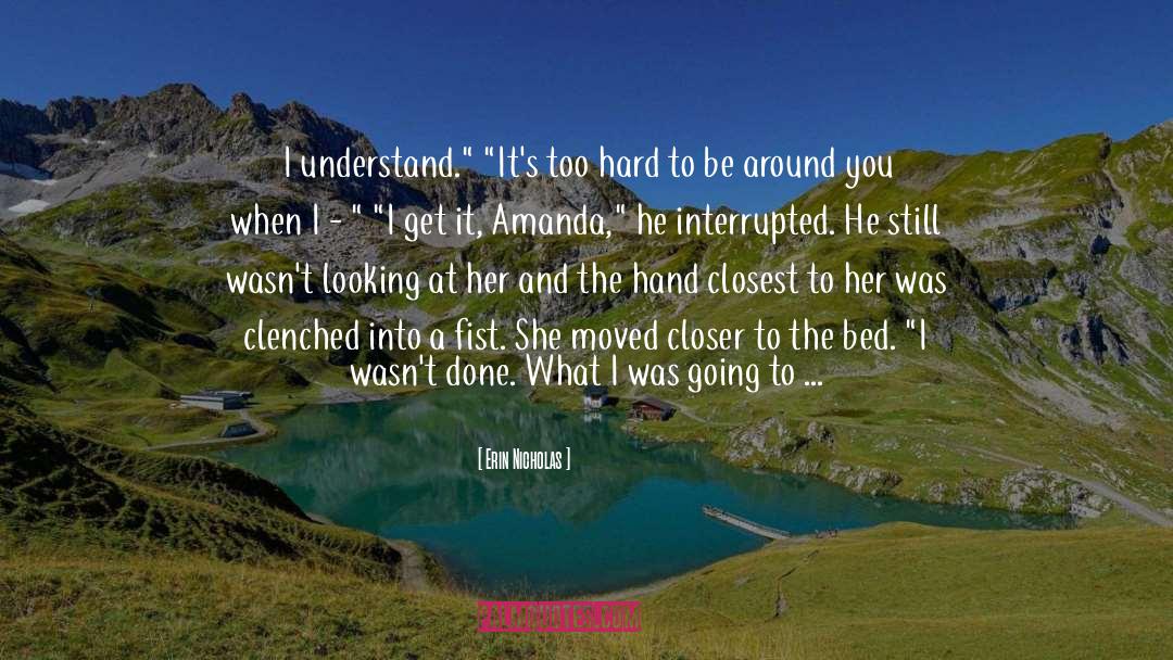 Interrupted quotes by Erin Nicholas