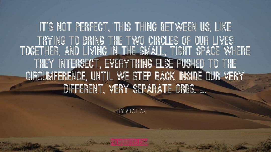 Intersect quotes by Leylah Attar