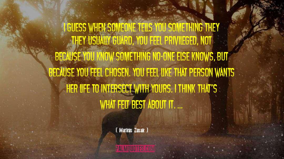 Intersect quotes by Markus Zusak