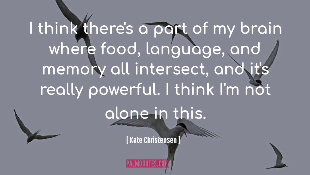 Intersect quotes by Kate Christensen