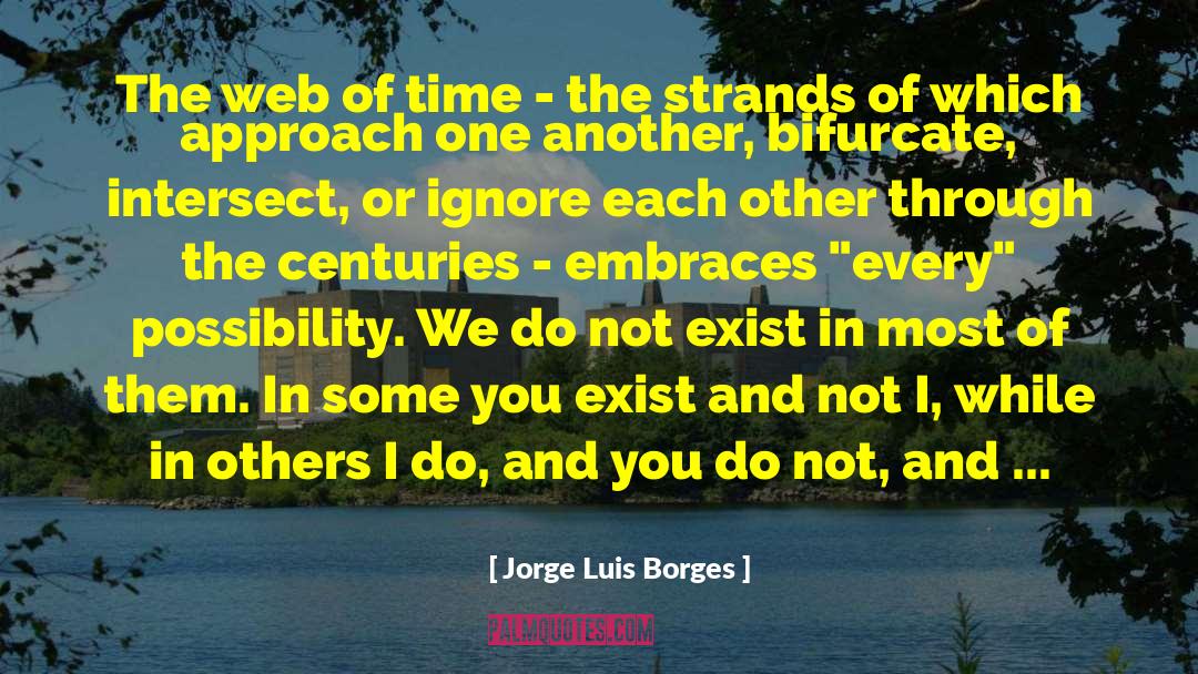Intersect quotes by Jorge Luis Borges