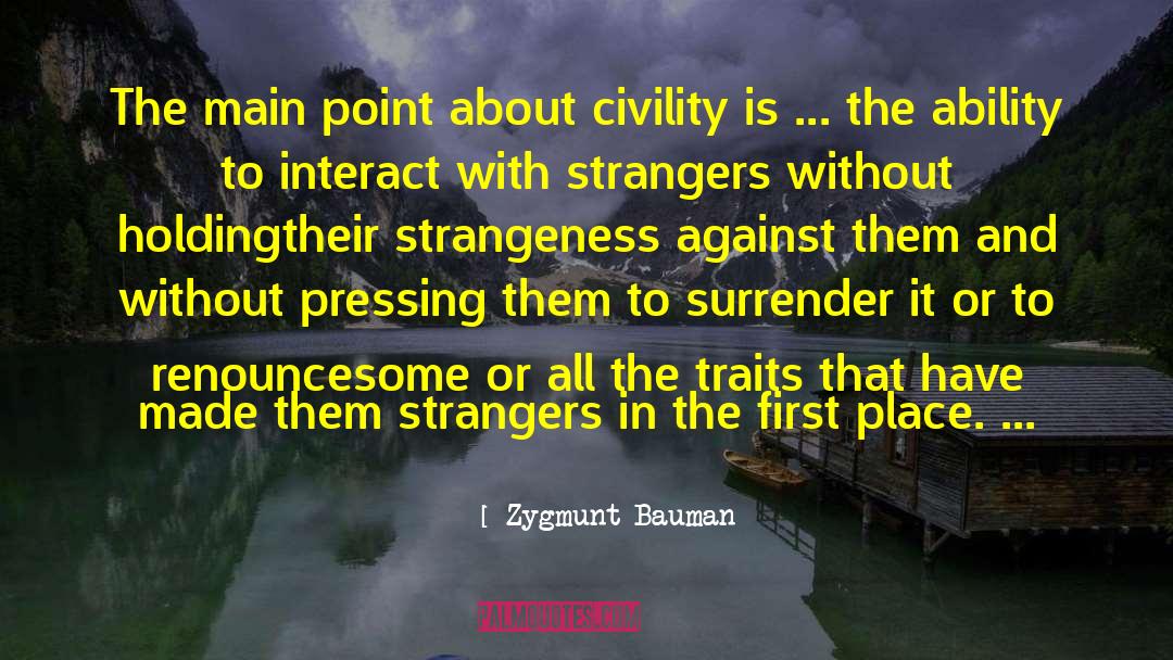 Intersectionality quotes by Zygmunt Bauman