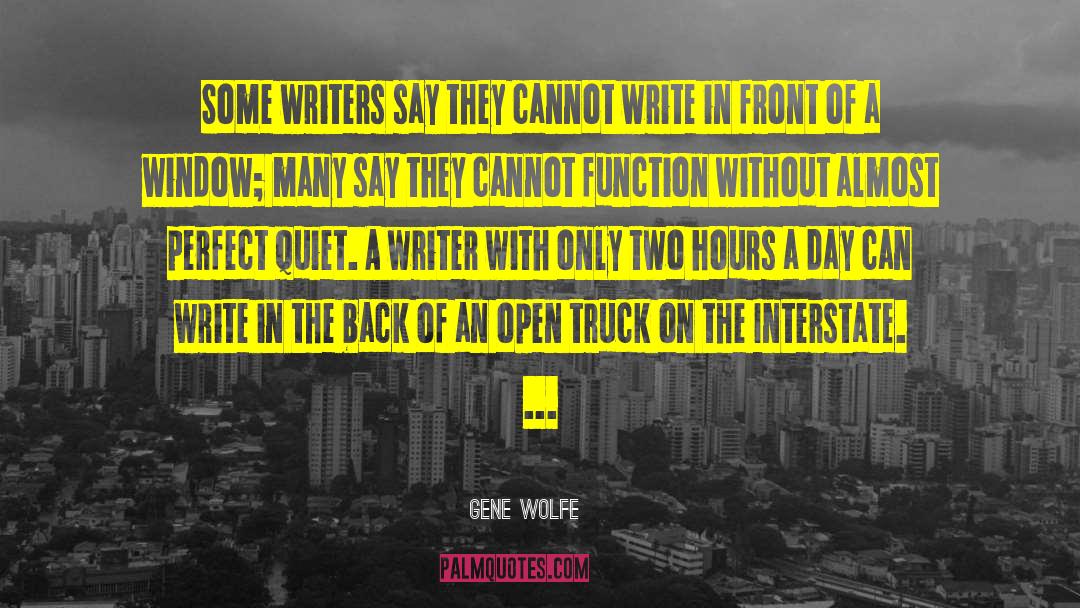 Interstate quotes by Gene Wolfe