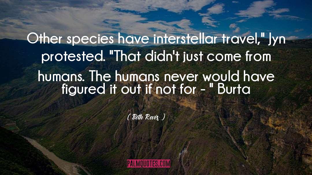 Interstellar Travel quotes by Beth Revis