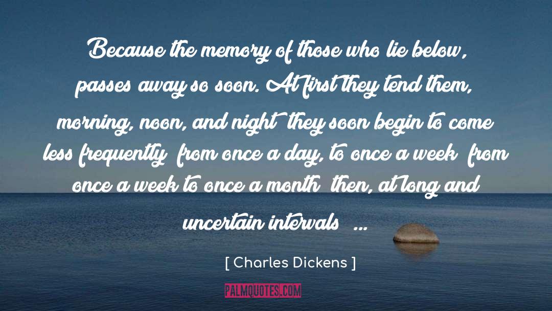 Intervals quotes by Charles Dickens