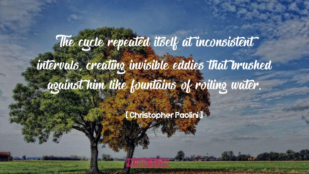 Intervals quotes by Christopher Paolini