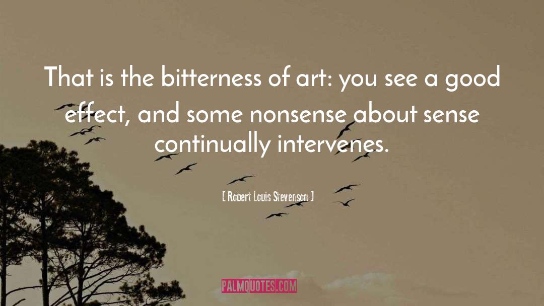 Intervenes quotes by Robert Louis Stevenson