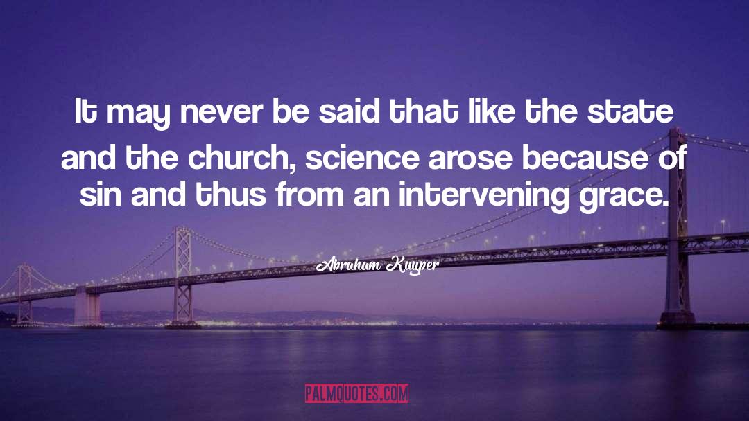 Intervening quotes by Abraham Kuyper