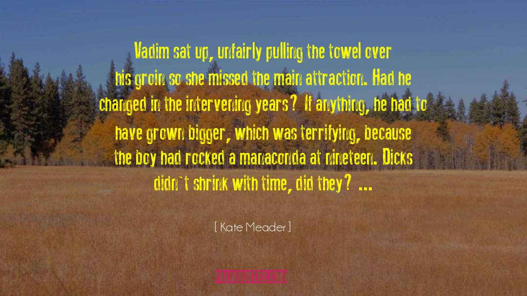 Intervening quotes by Kate Meader