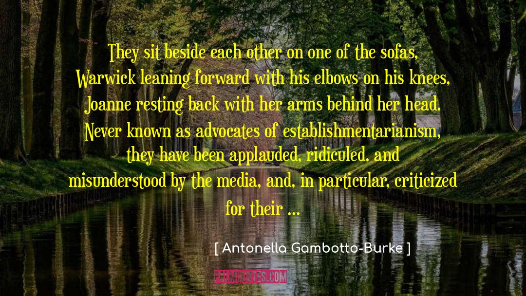 Interview Fee quotes by Antonella Gambotto-Burke