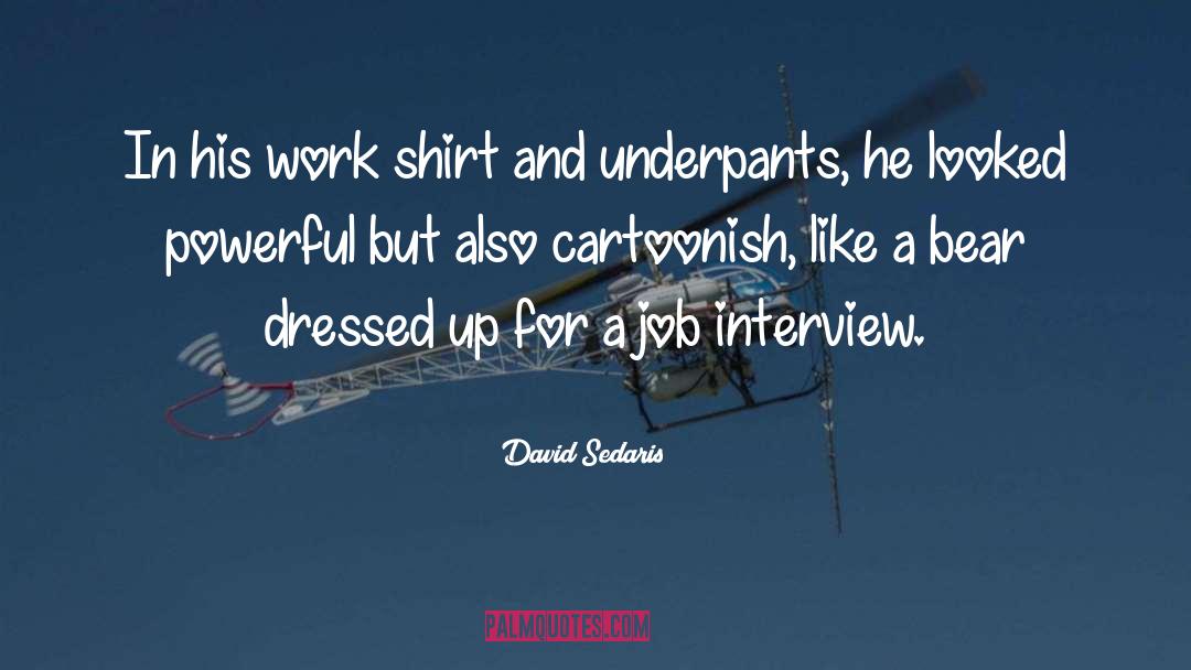 Interview Fee quotes by David Sedaris