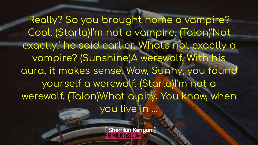 Interview With A Vampire quotes by Sherrilyn Kenyon
