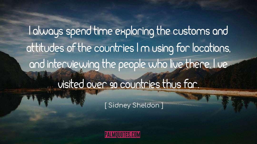 Interviewing quotes by Sidney Sheldon